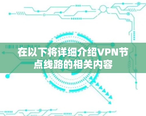 在以下将详细介绍VPN节点线路的相关内容