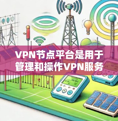 VPN节点平台是用于管理和操作VPN服务器的综合工具，帮助用户或企业高效配置和管理VPN服务。以下是关于VPN节点平台的详细指南