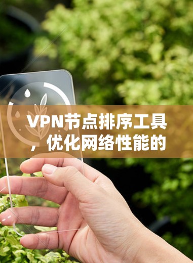 VPN节点排序工具，优化网络性能的关键