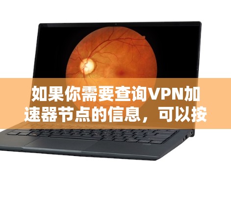 如果你需要查询VPN加速器节点的信息,可以按照以下步骤操作