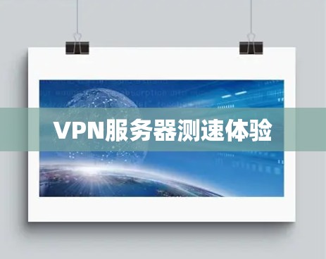 VPN服务器测速体验