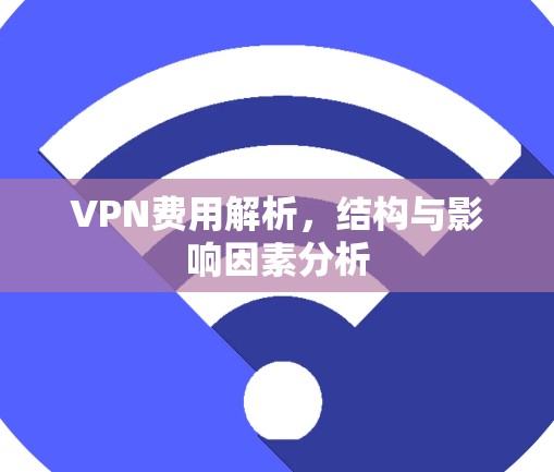 VPN费用解析,结构与影响因素分析 VPN费用解析,结构与影响因素分析