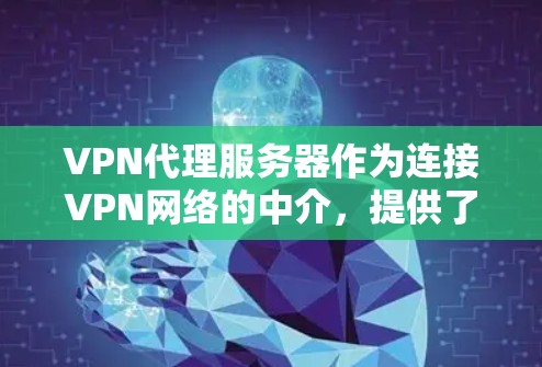 VPN代理服务器作为连接VPN网络的中介，提供了多种功能，有效支持用户和企业的网络需求。以下是对VPN代理功能的详细分析