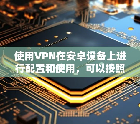 使用VPN在安卓设备上进行配置和使用，可以按照以下步骤进行