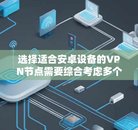 选择适合安卓设备的VPN节点需要综合考虑多个因素，以下是根据您的需求整理出的步骤和建议
