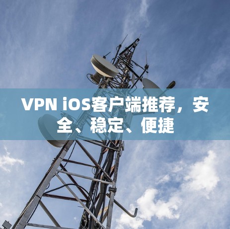 VPN iOS客户端推荐，安全、稳定、便捷