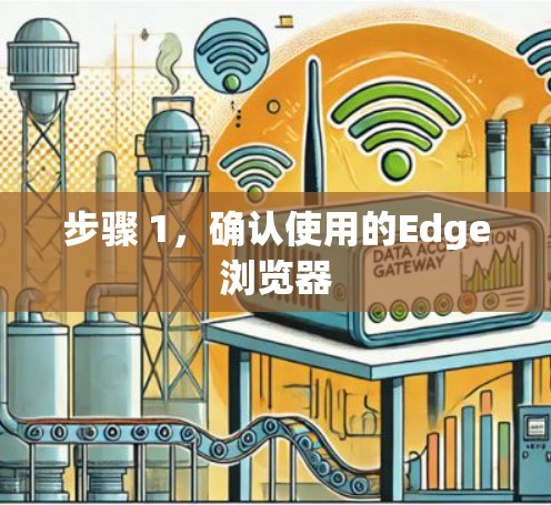 步骤 1，确认使用的Edge浏览器
