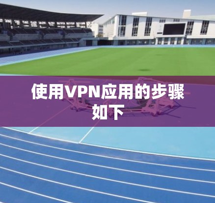使用VPN应用的步骤如下