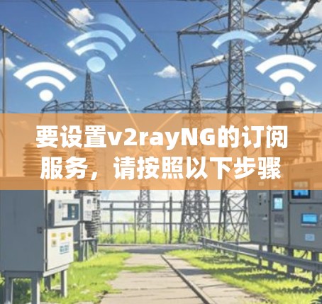 要设置v2rayNG的订阅服务，请按照以下步骤操作