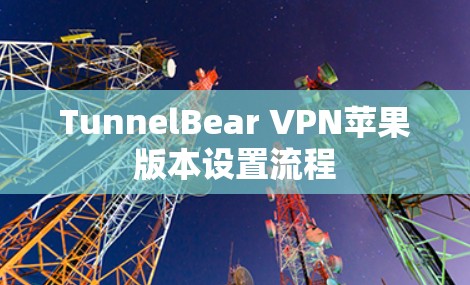 TunnelBear VPN苹果版本设置流程