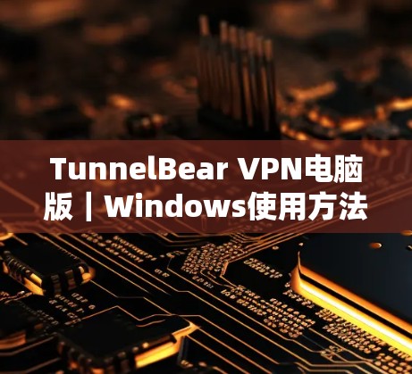 TunnelBear VPN电脑版｜Windows使用方法