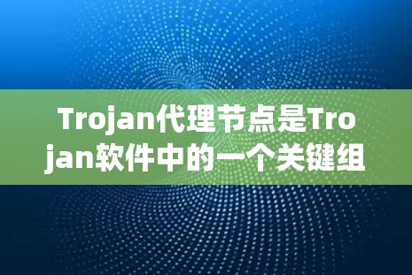 Trojan代理节点是Trojan软件中的一个关键组件，用于中继用户的网络流量，确保隐私和安全。以下是对Trojan代理节点的详细分析