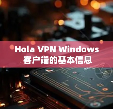 Hola VPN Windows 客户端的基本信息