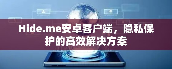 Hide.me安卓客户端，隐私保护的高效解决方案