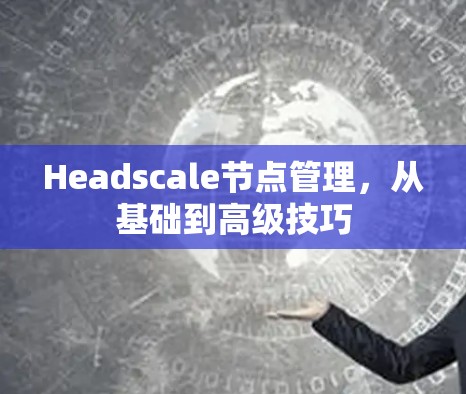Headscale节点管理,从基础到高级技巧 Headscale节点管理,从基础到高级技巧