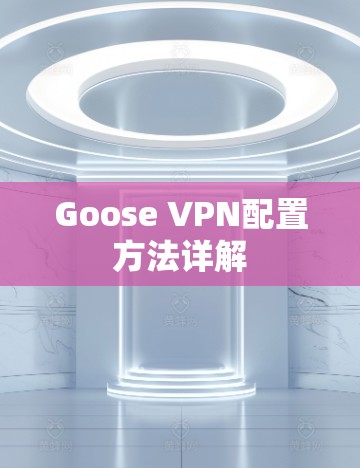 Goose VPN配置方法详解 Goose VPN配置方法详解