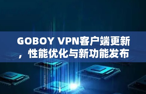 GOBOY VPN客户端更新，性能优化与新功能发布