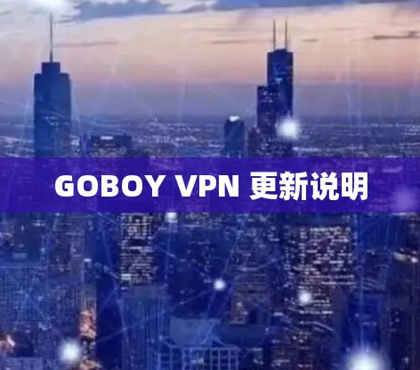 GOBOY VPN 更新说明