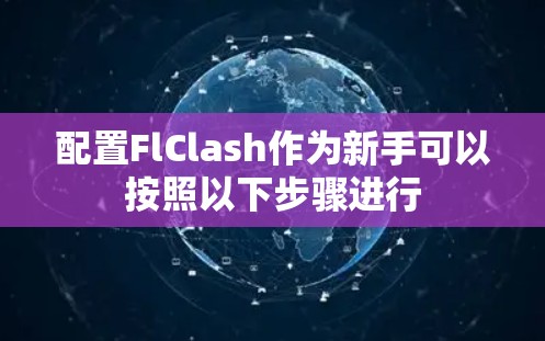 配置FlClash作为新手可以按照以下步骤进行