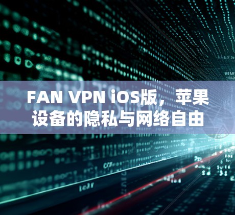 FAN VPN iOS版，苹果设备的隐私与网络自由