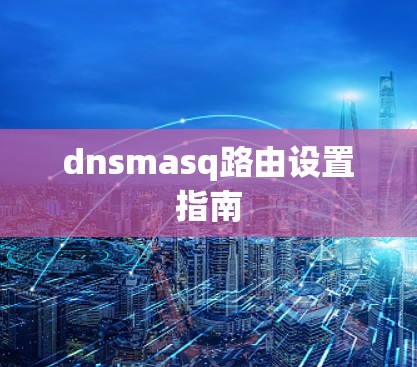 dnsmasq路由设置指南