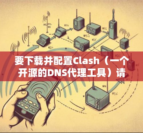 要下载并配置Clash（一个开源的DNS代理工具）请按照以下步骤操作