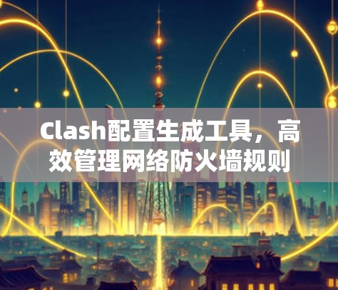 Clash配置生成工具，高效管理网络防火墙规则