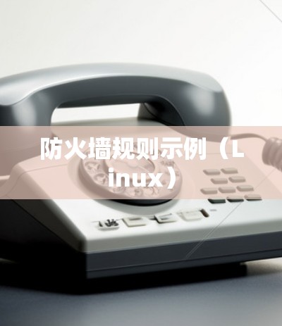 防火墙规则示例（Linux）