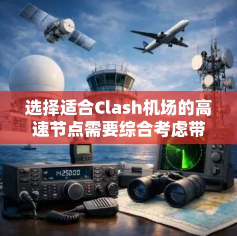 选择适合Clash机场的高速节点需要综合考虑带宽、延迟、地理位置、连接数、用户反馈和实际性能测试。以下是详细的步骤指南