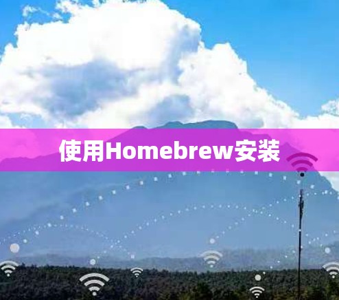 使用Homebrew安装