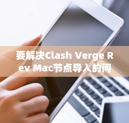 要解决Clash Verge Rev Mac节点导入的问题，请按照以下步骤操作