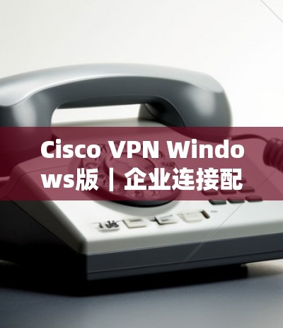 Cisco VPN Windows版｜企业连接配置方法