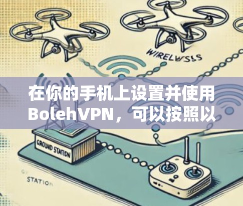 在你的手机上设置并使用BolehVPN，可以按照以下步骤进行