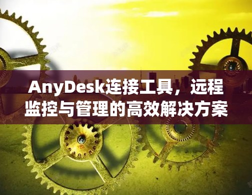 AnyDesk连接工具，远程监控与管理的高效解决方案