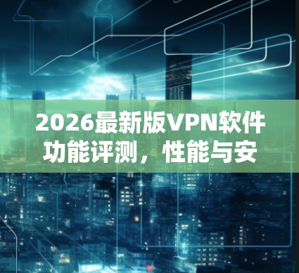2026最新版VPN软件功能评测，性能与安全的双重保障