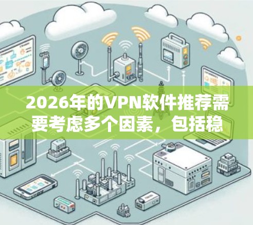 2026年的VPN软件推荐需要考虑多个因素，包括稳定性、安全性、功能和用户体验等。以下是一些可能适合2026年的稳定VPN软件推荐，供您参考
