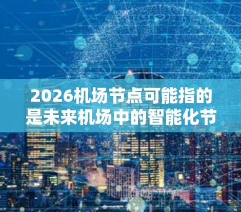2026机场节点可能指的是未来机场中的智能化节点，这些节点可能用于实现机场的智能化运营和自动化管理。以下是一些可能的解释和想象