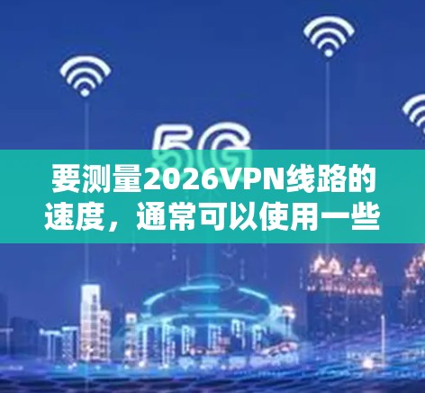 要测量2026VPN线路的速度，通常可以使用一些网络测速工具来评估其带宽、延迟和丢包率。以下是一些常用的测速工具和方法