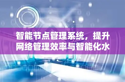 智能节点管理系统，提升网络管理效率与智能化水平