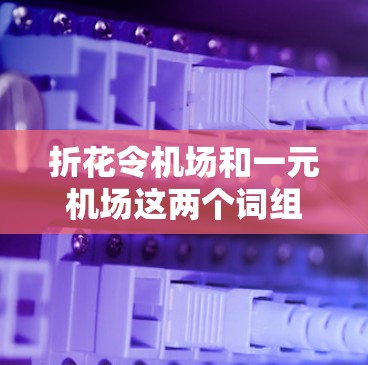 折花令机场和一元机场这两个词组听起来像是一些方言表达或者特定语境下的俚语。它们的具体含义可能因语境而异，以下是一些可能的解释