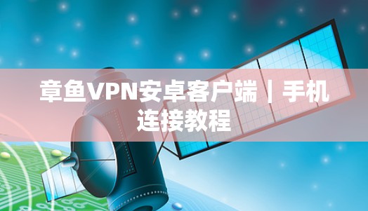 章鱼VPN安卓客户端｜手机连接教程