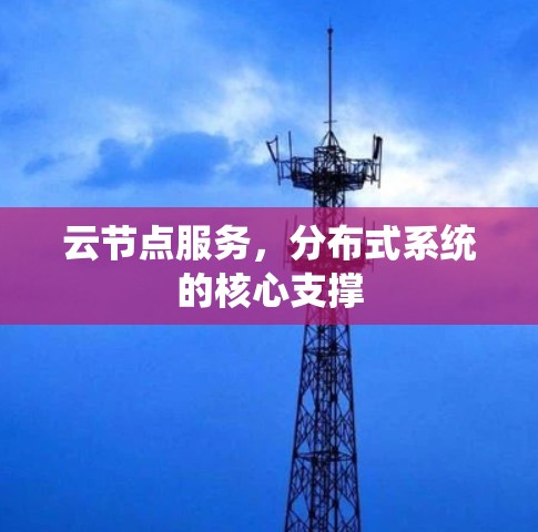 云节点服务,分布式系统的核心支撑 云节点服务,分布式系统的核心支撑